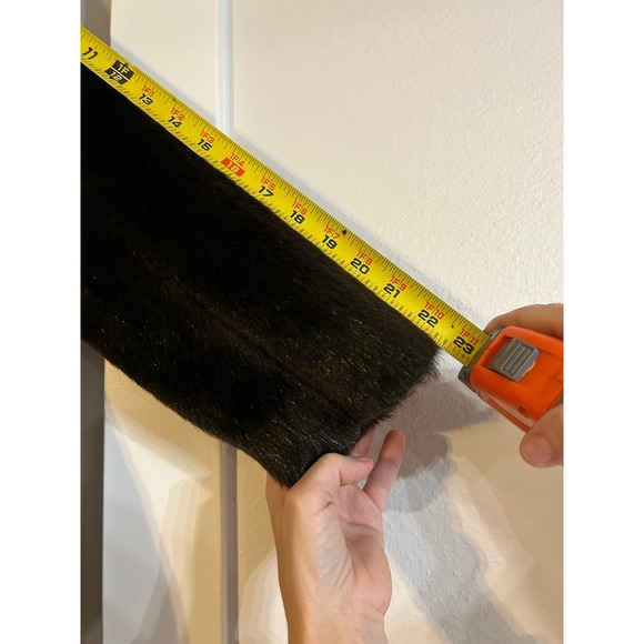 Olympia Fashions Vintage Faux Fur Coat Dark Brown Womens Small NO TAG USA Made - Picture 11 of 11